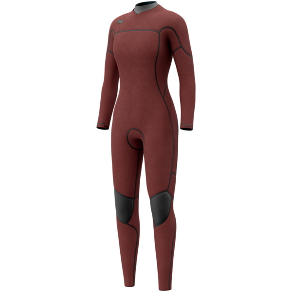 2026 Mystic Womens Jayde 5/3mm Double Chest Zip Wetsuit 35000.260001 - Black